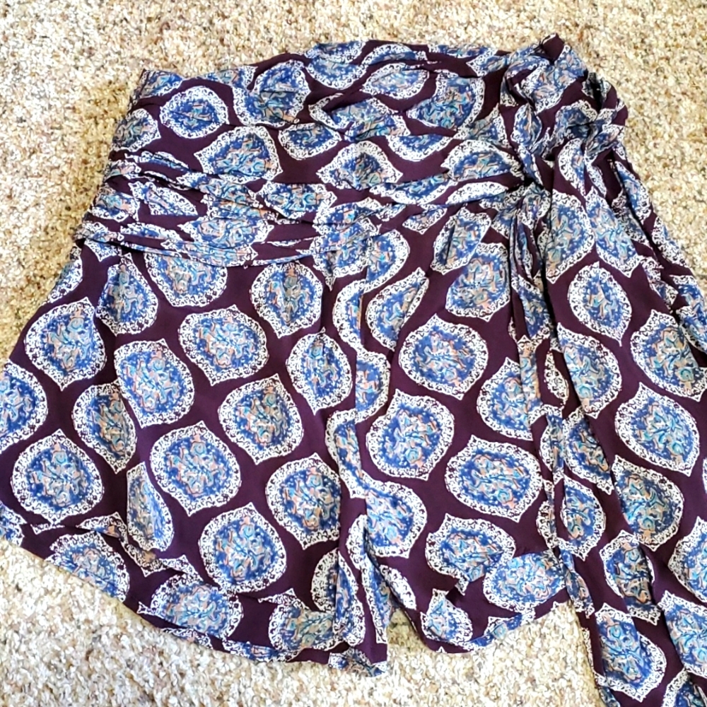 Free People Shorts Size 4 Purple & Blue